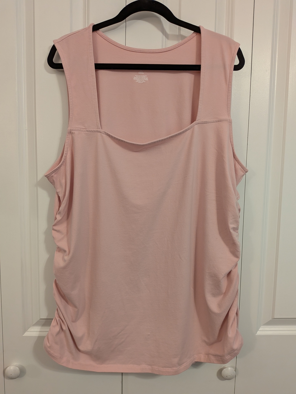 torrid Soft Light Pink Square-Neck Tank
